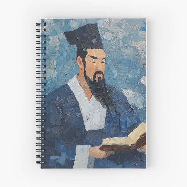 Item preview, Confucius | Post-impressionist painting style designed and sold by ComicsFactory.