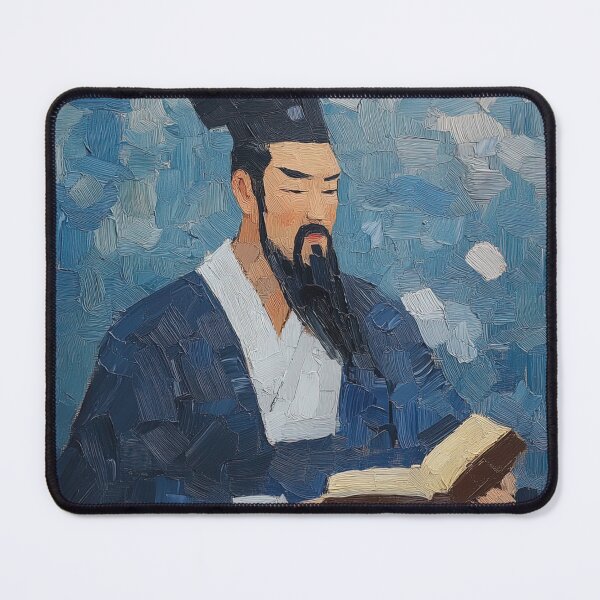Item preview, Confucius | Post-impressionist painting style designed and sold by ComicsFactory.