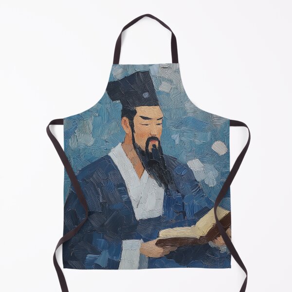 Item preview, Confucius | Post-impressionist painting style designed and sold by ComicsFactory.