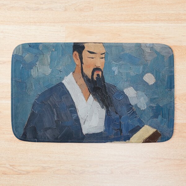 Item preview, Confucius | Post-impressionist painting style designed and sold by ComicsFactory.