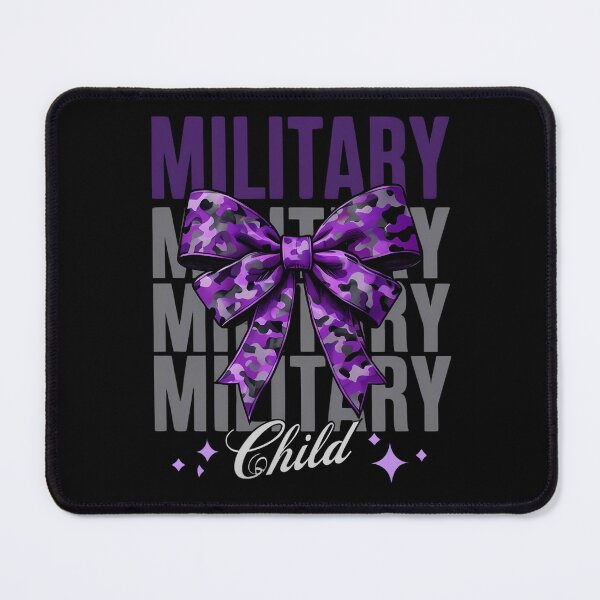 Item preview, Purple Military Child Camo Bow designed and sold by DARK_NOVA.