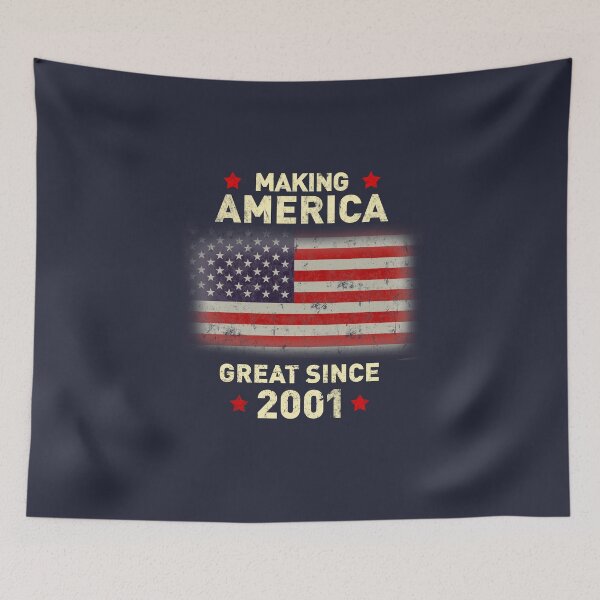 Item preview, Making America Great Since 2001 Cool 24th Birthday Gift Funny 24 Year Old Bday Gifts Men Women designed and sold by BCNDesign.