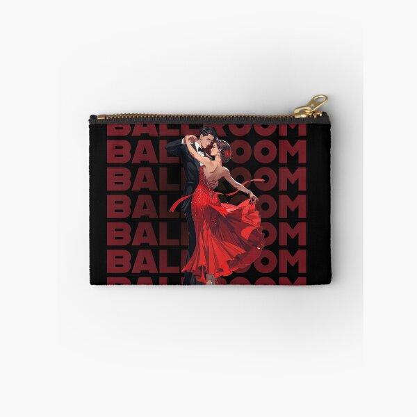Item preview, ballroom dance couple gif red dress designed and sold by La Loca.