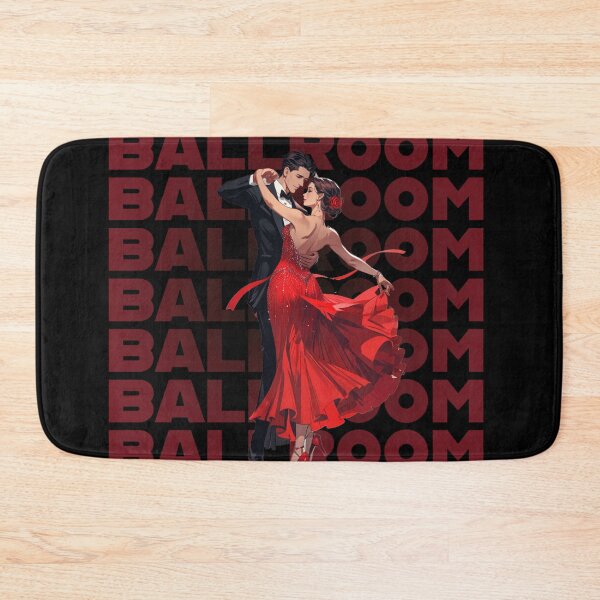 Item preview, ballroom dance couple gif red dress designed and sold by La Loca.