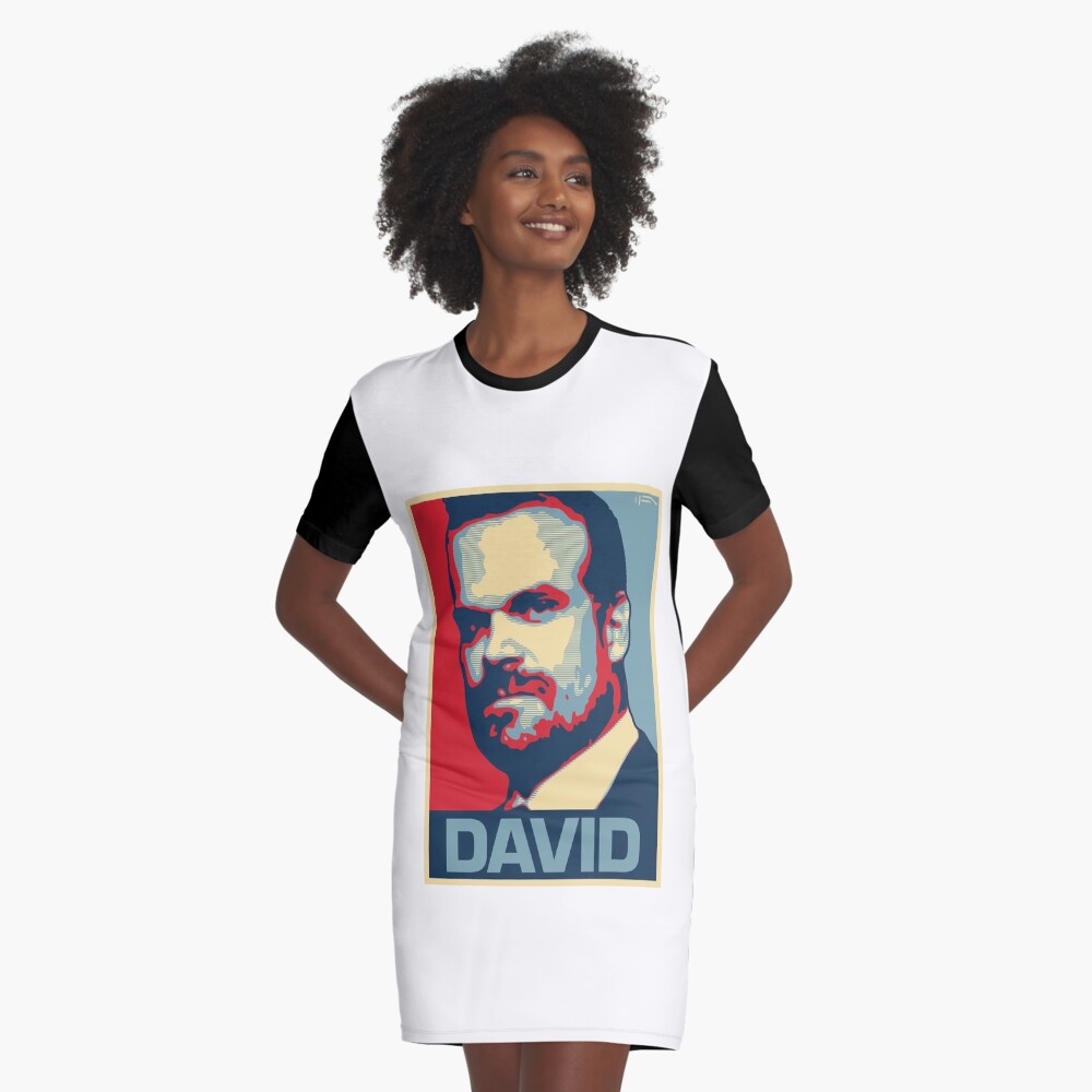 Item preview, Graphic T-Shirt Dress designed and sold by DAFTFISH.