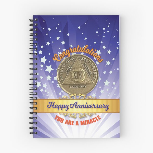 Item preview, 14 Year Coin Recovery Anniversary You Are A Miracle designed and sold by ApexDesigners.