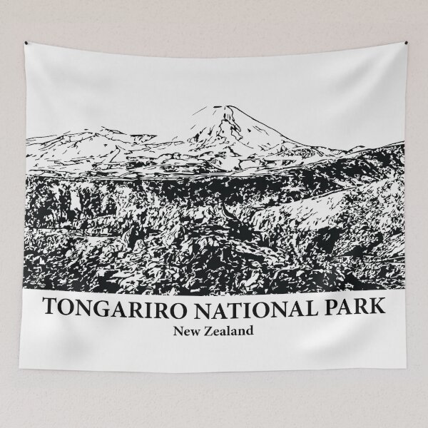 Item preview, Tongariro National Park - New Zealand designed and sold by Lakeric Cityscapes.