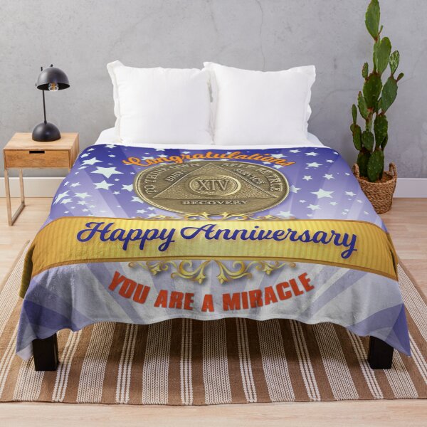 Item preview, 14 Year Coin Recovery Anniversary You Are A Miracle designed and sold by ApexDesigners.