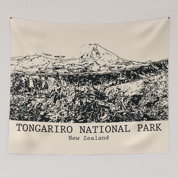 Item preview, Tongariro National Park - New Zealand designed and sold by Lakeric Cityscapes.