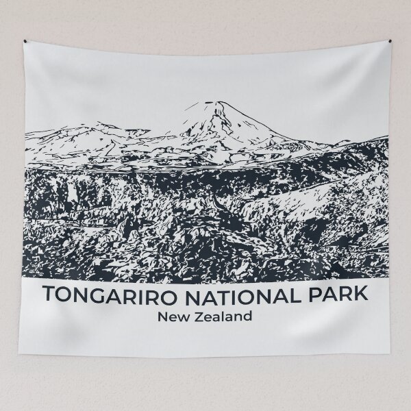 Item preview, Tongariro National Park - New Zealand designed and sold by Lakeric Cityscapes.