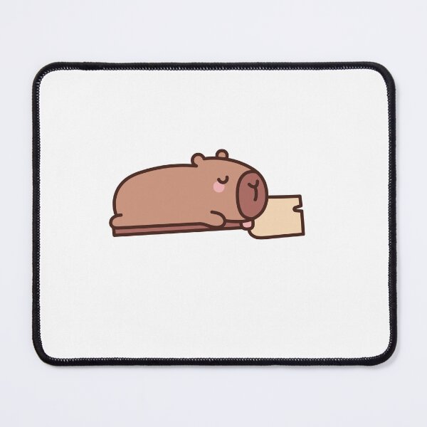 Item preview, Capybara Sleeping with a Note designed and sold by Polarisofficial.