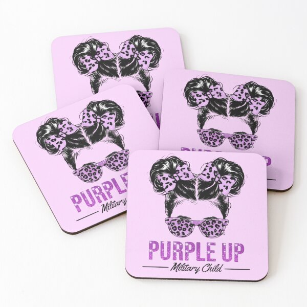Item preview, Purple Up Military Child Leopard Print designed and sold by DARK_NOVA.