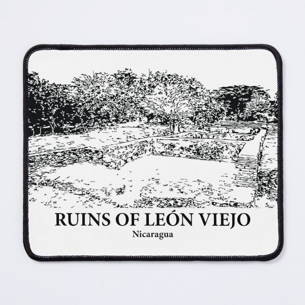 Item preview, Ruins of León Viejo - Nicaragua designed and sold by Lakeric Cityscapes.