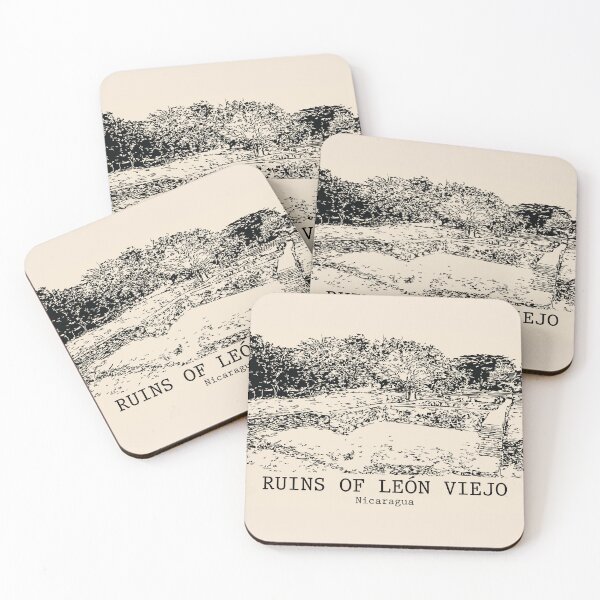 Item preview, Ruins of León Viejo - Nicaragua designed and sold by Lakeric Cityscapes.