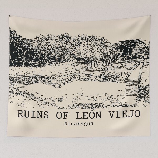 Item preview, Ruins of León Viejo - Nicaragua designed and sold by Lakeric Cityscapes.