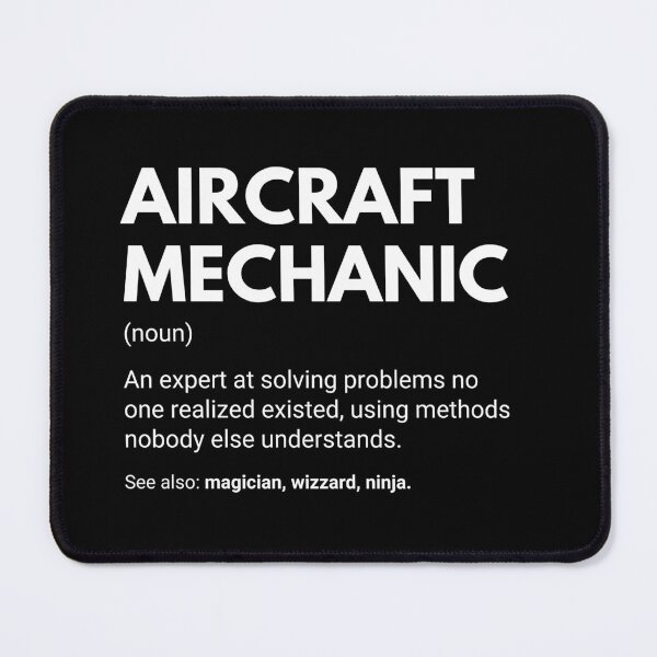 Item preview, Aircraft Mechanic Funny Engineer Definition designed and sold by CuteLovelyDesigns.
