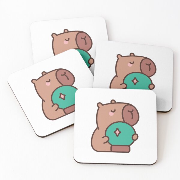 Item preview, Capybara Fortune Teller with Crystal Ball designed and sold by Polarisofficial.