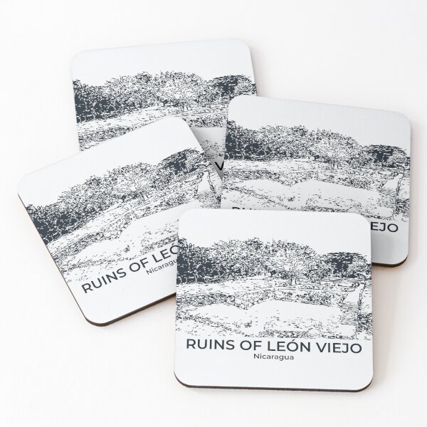 Item preview, Ruins of León Viejo - Nicaragua designed and sold by Lakeric Cityscapes.