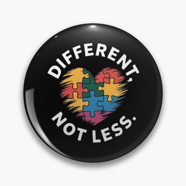 Item preview, Different, Not Less – Autism Awareness & Neurodiversity Support designed and sold by love3617.