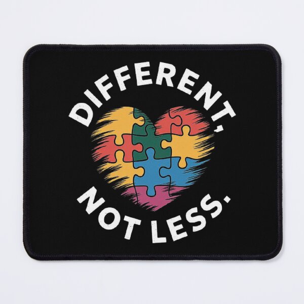Item preview, Different, Not Less – Autism Awareness & Neurodiversity Support designed and sold by love3617.