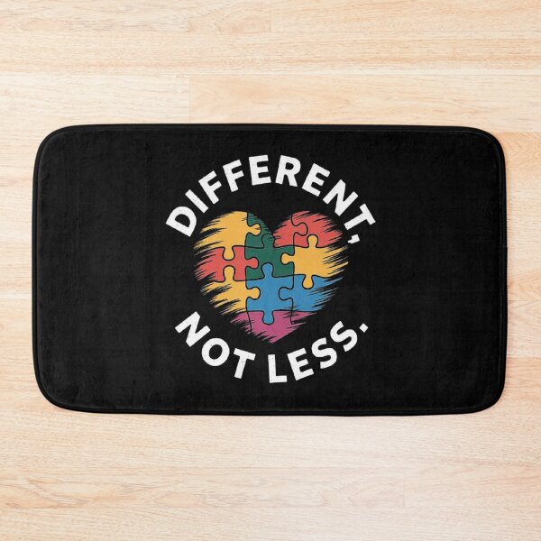 Item preview, Different, Not Less – Autism Awareness & Neurodiversity Support designed and sold by love3617.