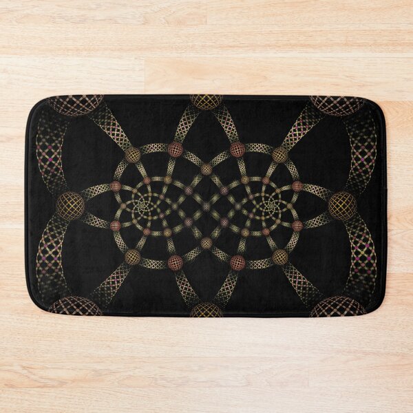 Item preview, Celestial Lattice: The Fractal Orbs and Interwoven Spheres designed and sold by bloorose.