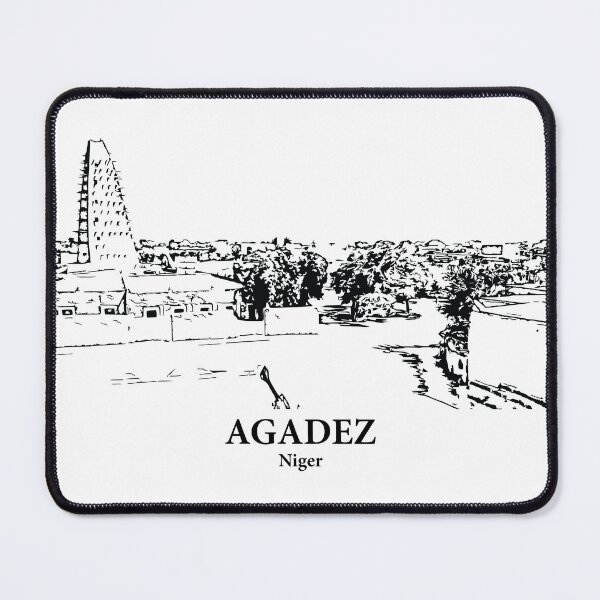 Item preview, Agadez - Niger designed and sold by Lakeric Cityscapes.