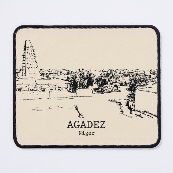 Item preview, Agadez - Niger designed and sold by Lakeric Cityscapes.