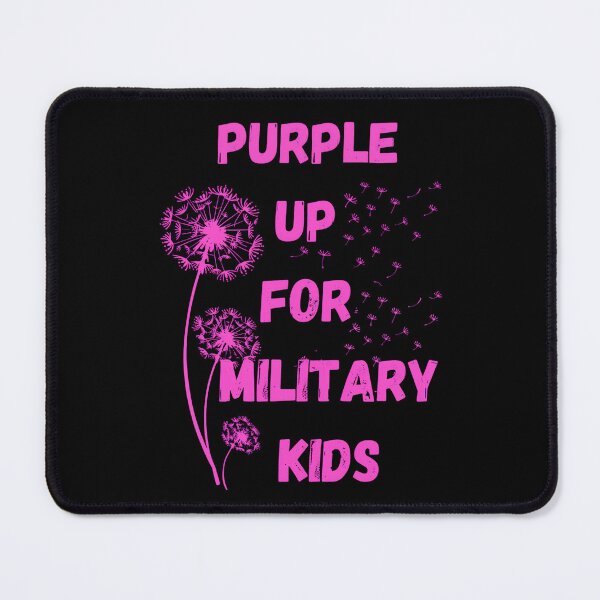 Item preview, Purple Up for Military Kids Support designed and sold by DARK_NOVA.