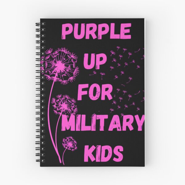 Item preview, Purple Up for Military Kids Support designed and sold by DARK_NOVA.