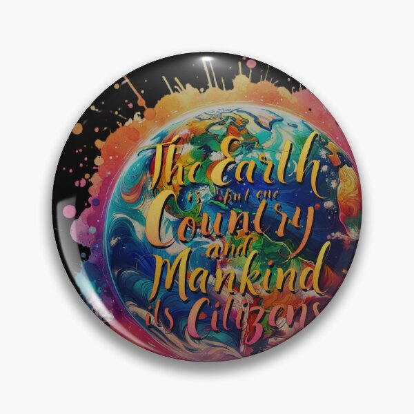 Item preview, Bahá’í Quote - The Earth is but one Country, and Mankind its Citizens designed and sold by nature. electrified..
