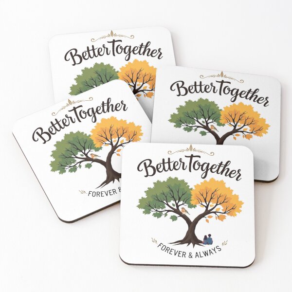 Item preview, Better Together, Forever & Always – Nature-Inspired Couple  designed and sold by VibeVault12.