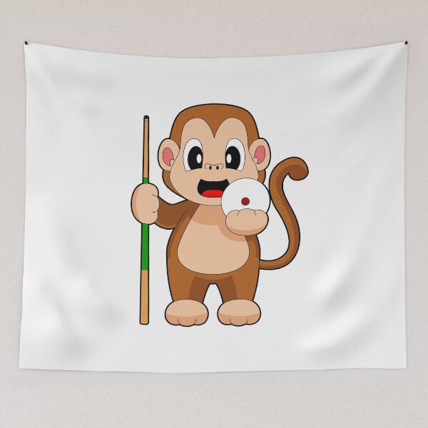 Item preview, Monkey Billiard Queue designed and sold by Snabdesign84.