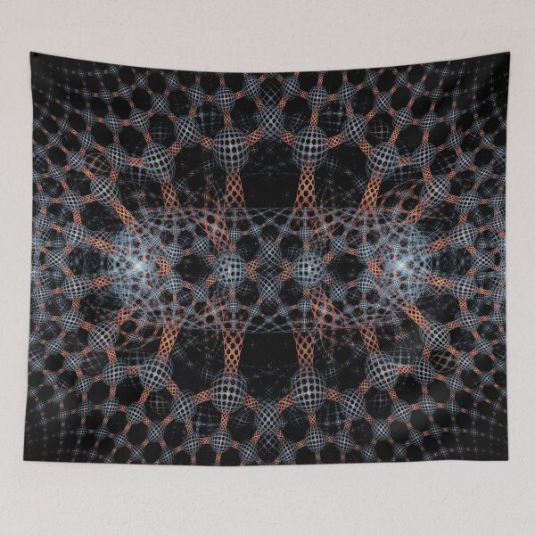Item preview, Interwoven Dimensions: The Fractal Matrix of Ember and Ice designed and sold by bloorose.