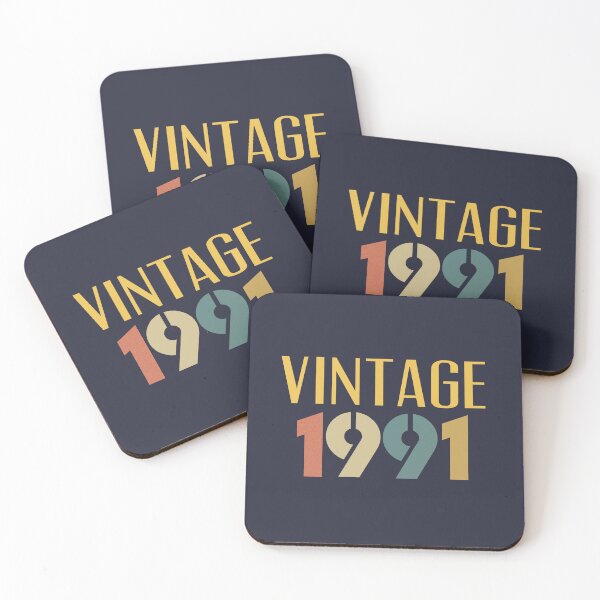 Item preview, Vintage 1991 Cool 34th Birthday Gift Funny 34 Year Old Bday Gifts for Men Women designed and sold by BCNDesign.