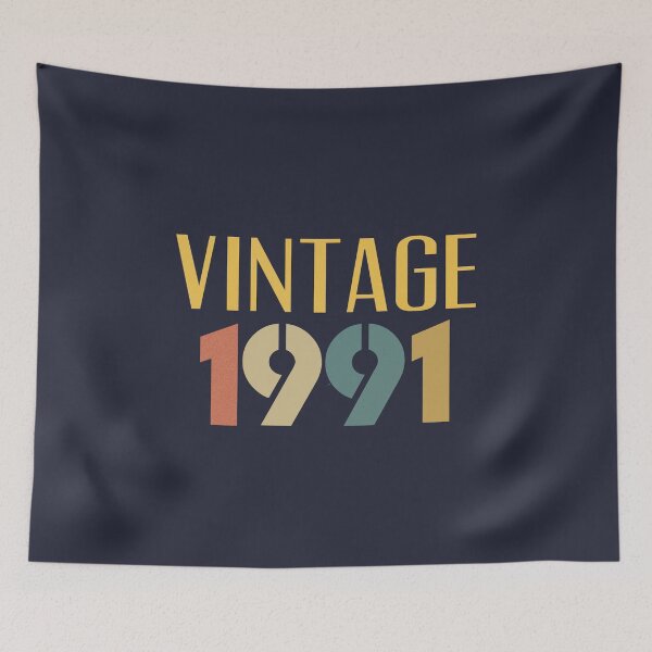 Item preview, Vintage 1991 Cool 34th Birthday Gift Funny 34 Year Old Bday Gifts for Men Women designed and sold by BCNDesign.