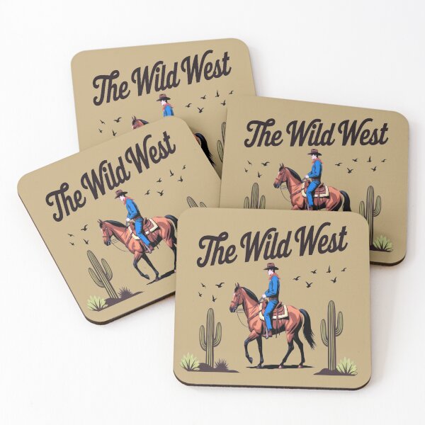Item preview, Wild West Cowboy Ride designed and sold by Dakson Design - Fantasy Art.