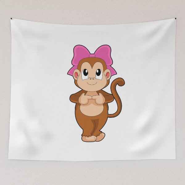Item preview, Monkey Ribbon designed and sold by Snabdesign84.