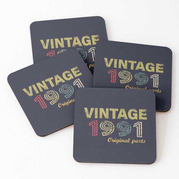 Item preview, Vintage 1991 Original Parts Cool 34th Birthday Gift Funny 34 Year Old Bday Gifts for Men Women designed and sold by BCNDesign.