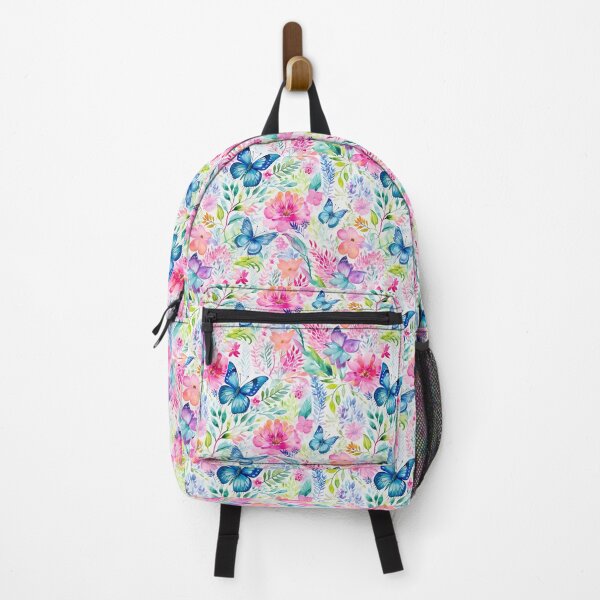 Item preview, colourful florals and butterflies designed and sold by PoppyLaneStudio.