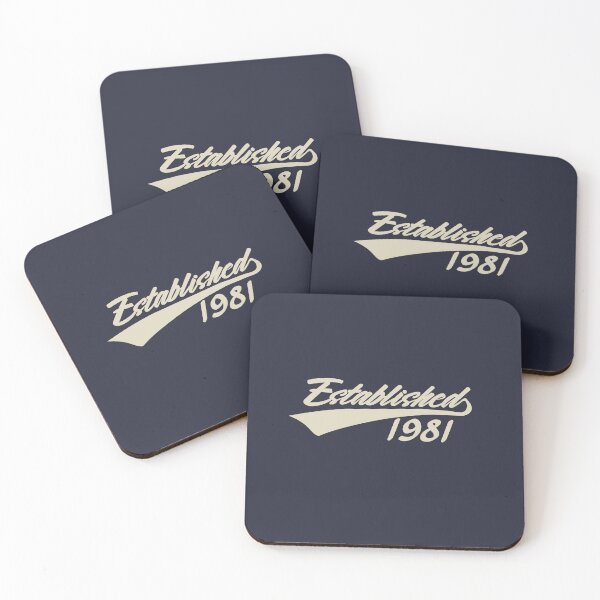 Item preview, Established 1981 Funny 44th Birthday Gift Retro Vintage Style 44 Year Old Bday Gifts for Men Women designed and sold by BCNDesign.