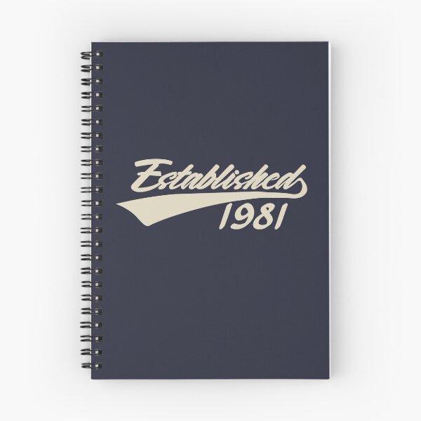 Item preview, Established 1981 Funny 44th Birthday Gift Retro Vintage Style 44 Year Old Bday Gifts for Men Women designed and sold by BCNDesign.