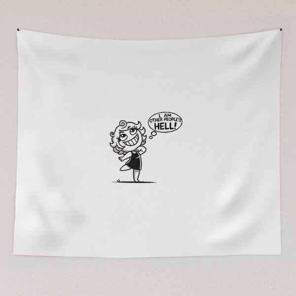 Item preview, I am Other People's HELL! designed and sold by Blason.
