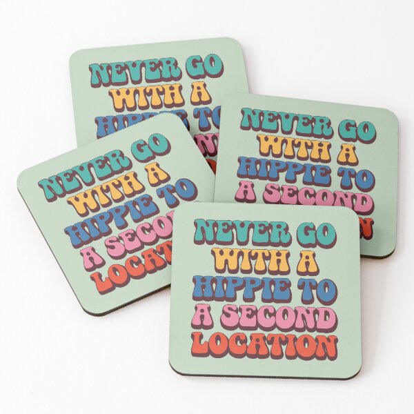 Item preview, Copy of never go with a hippie designed and sold by aluap106.