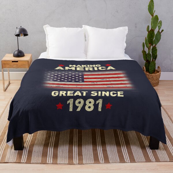 Item preview, Making America Great Since 1981 Cool Humor 44th Birthday Gift Funny 44 Year Old Bday Gifts for Men Women designed and sold by BCNDesign.