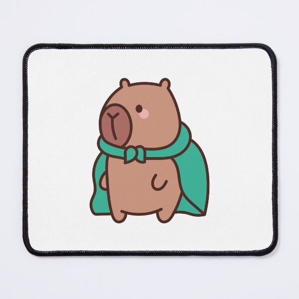 Item preview, Capybara with Superhero Cape designed and sold by Polarisofficial.
