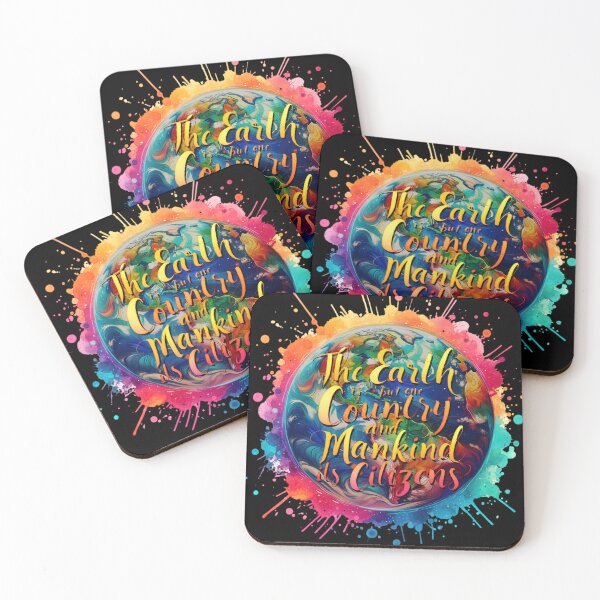 Item preview, Bahá’í Quote - The Earth is but one Country, and Mankind its Citizens designed and sold by nature. electrified..