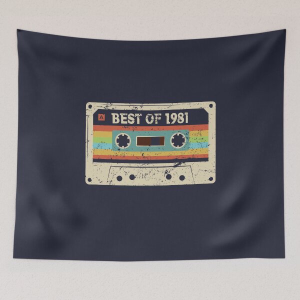 Item preview, Best of 1981 Cool 44th Birthday Gift Funny Vintage Cassette Tape 44 Year Old Bday Gifts for Men Women designed and sold by BCNDesign.