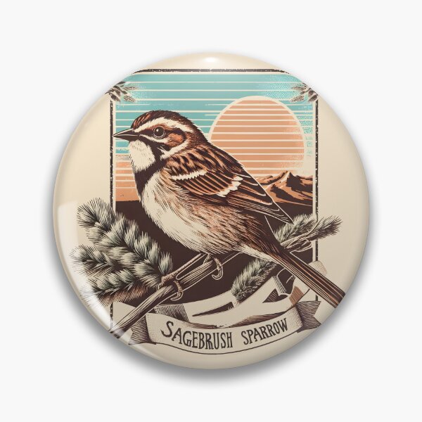 Item preview, Sagebrush Sparrow designed and sold by theAVIARY7.