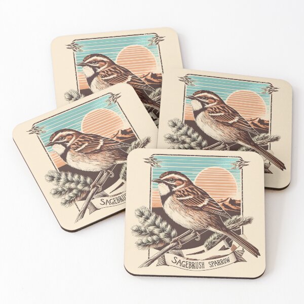 Item preview, Sagebrush Sparrow designed and sold by theAVIARY7.